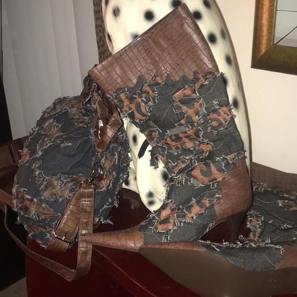 NWOT Rag denim purse - Picture 2 of 4